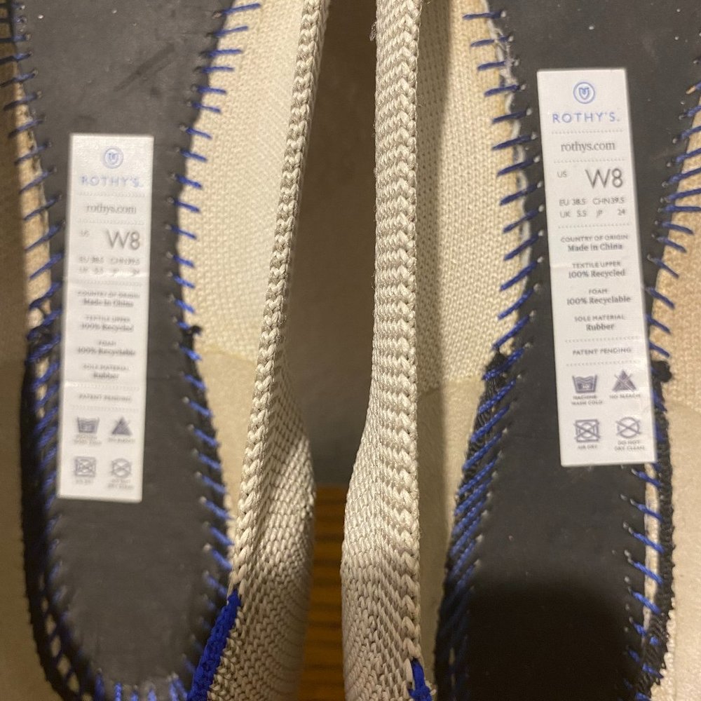 Rothy's Light Gray Flats - Picture 8 of 11